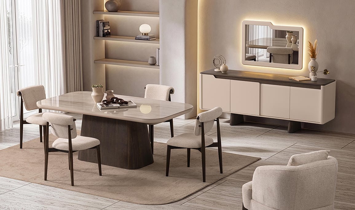 Medusa Home Mobilya - Pisa Yemek Odası