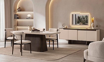 Medusa Home Mobilya - Pisa Yemek Odası