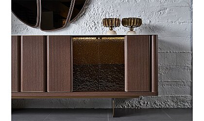 Medusa Home Mobilya - Piyano Füzyon Camlı Porselen Konsol