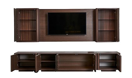 Medusa Home Mobilya - Piyano Füzyon Camlı Tv Ünitesi