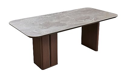 Medusa Home Mobilya - Piyano Porselen Yemek Masası