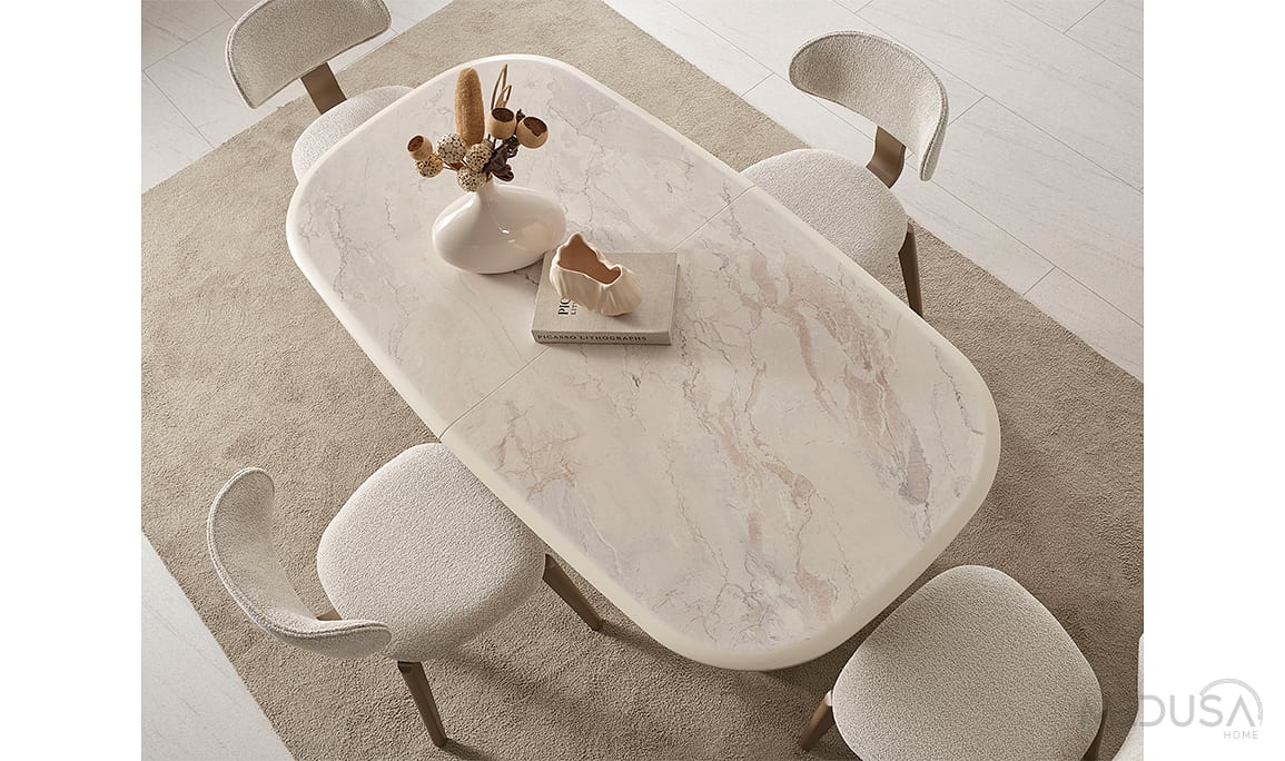 Medusa Home Mobilya - Plexus Açılır Yemek Masası