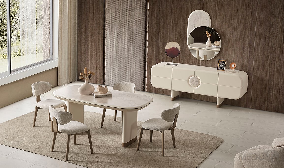 Medusa Home Mobilya - Plexus Yemek Odası