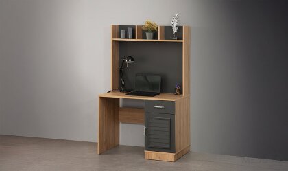 Medusa Home - Plus Antrasit Çalışma Masası Medusa Home - Plus Antrasit Çalışma Masası