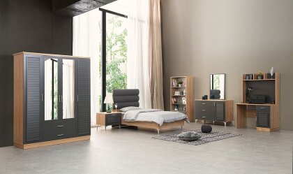 Medusa Home - Plus Antrasit Genç Odası Medusa Home - Plus Antrasit Genç Odası