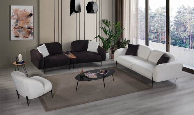 Medusa Home Mobilya - Point Koltuk Takımı - Modern Koltuk Takımları