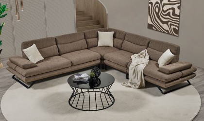 Medusa Home - Polo Black Köşe Takımı Medusa Home - Polo Black Köşe Takımı