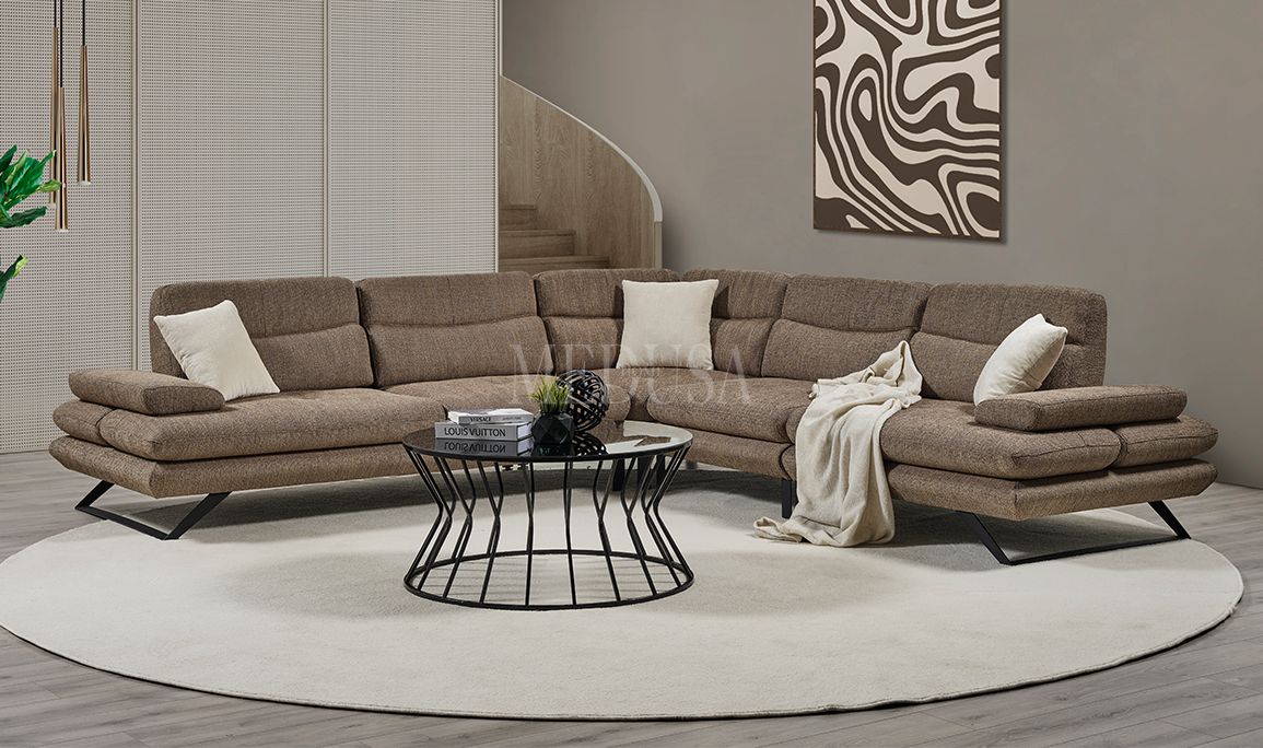 Medusa Home Mobilya - Polo Black Köşe Takımı