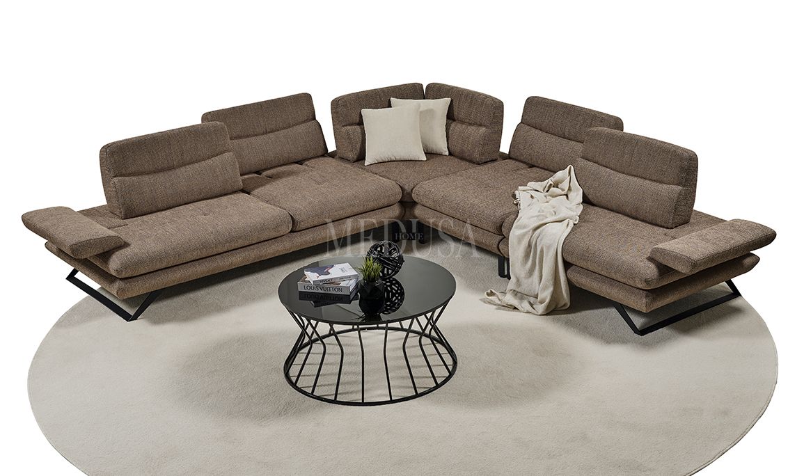 Medusa Home Mobilya - Polo Black Köşe Takımı