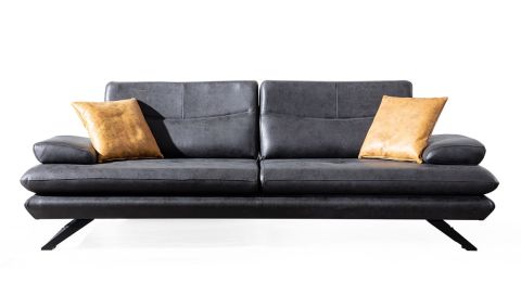 Medusa Home - Polo Black Üçlü Koltuk Antrasit Medusa Home - Polo Black Üçlü Koltuk Antrasit
