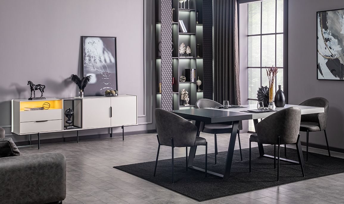 Medusa Home Mobilya - Portre Yemek Odası