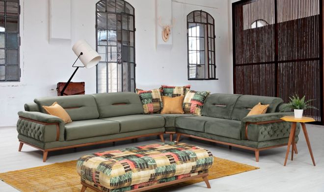 Medusa Home Mobilya - Poyraz Köşe Takımı - Yataklı Köşe Takımları