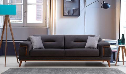 Medusa Home - Poyraz Üçlü Koltuk Antrasit Medusa Home - Poyraz Üçlü Koltuk Antrasit