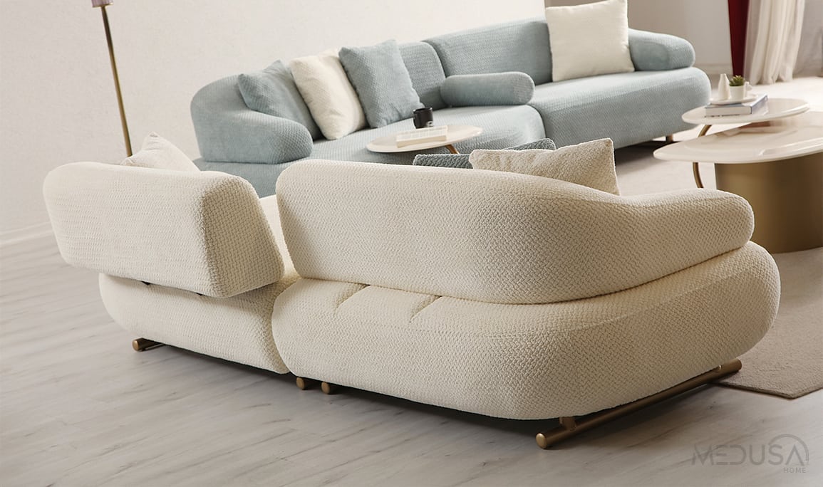 Medusa Home Mobilya - Prada Üçlü Koltuk