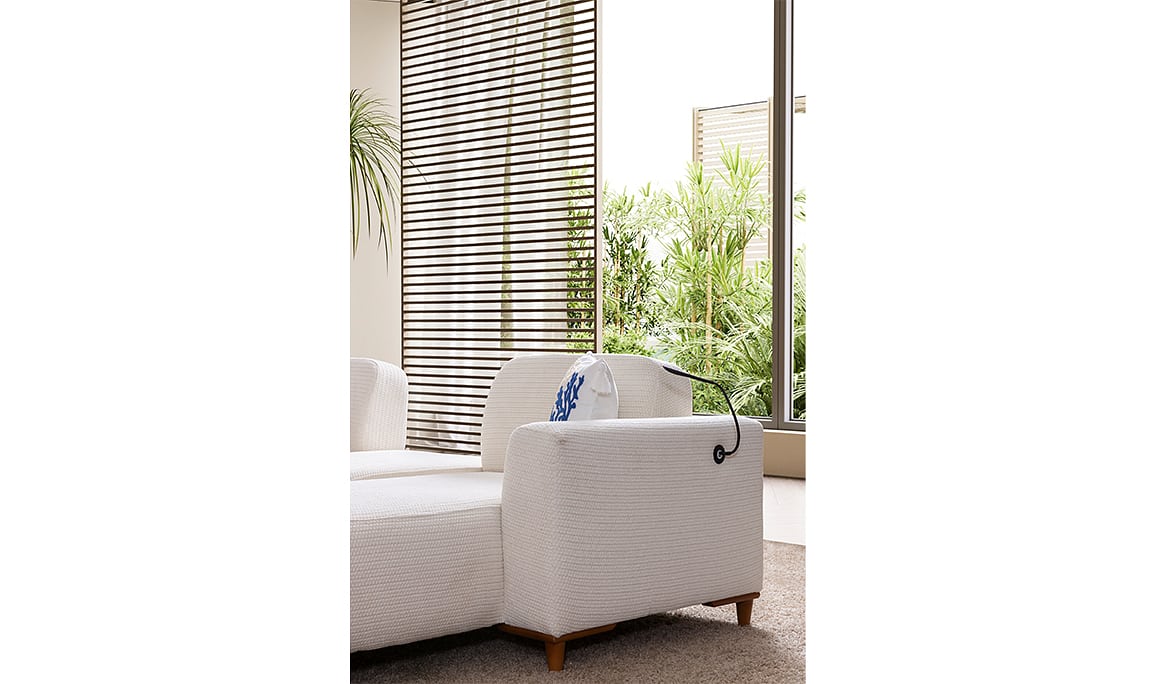 Medusa Home Mobilya - Prago Ses Sistemli Köşe Takımı