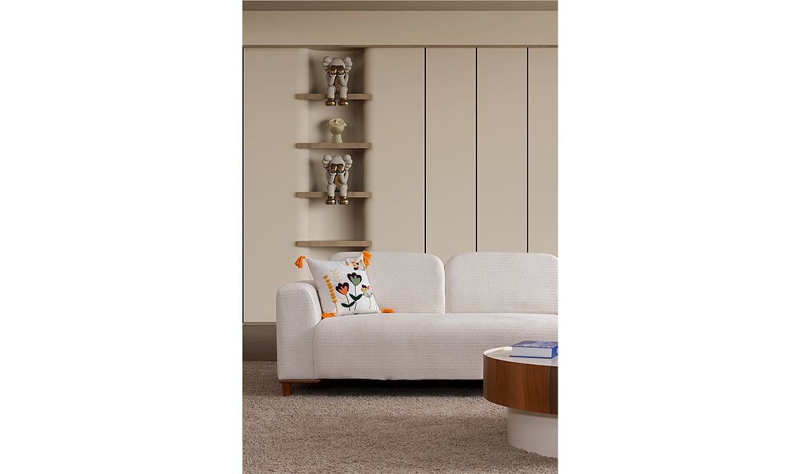 Medusa Home Mobilya - Prago Ses Sistemli Köşe Takımı