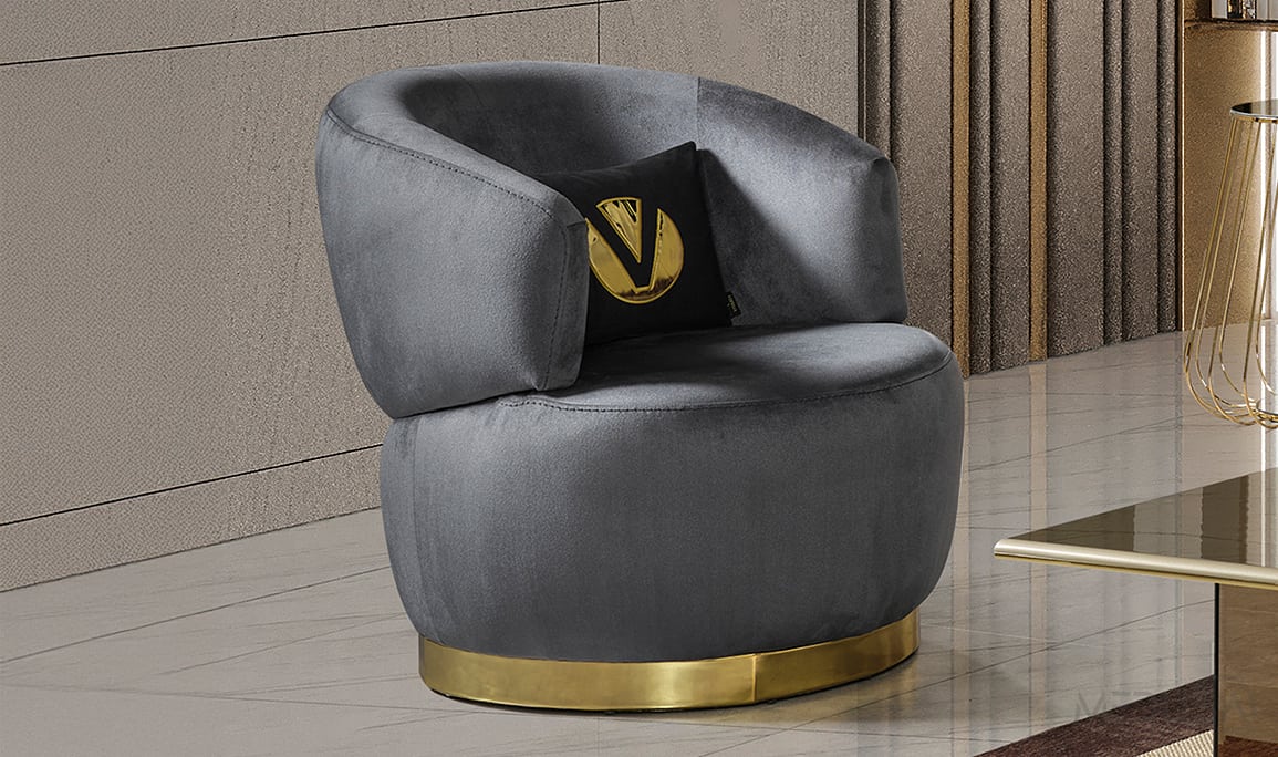 Medusa Home Mobilya - Premier Karamel Berjer