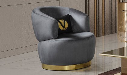 Medusa Home Mobilya - Premier Karamel Berjer