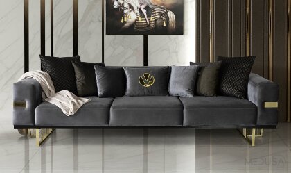 Medusa Home Mobilya - Premier Karamel Koltuk Takımı