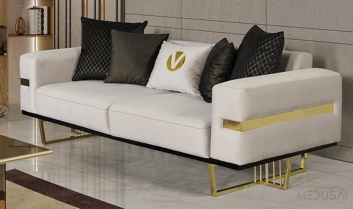 Medusa Home Mobilya - Premier Karamel Koltuk Takımı
