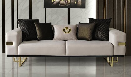 Medusa Home - Premier Karamel Üçlü Koltuk Medusa Home - Premier Karamel Üçlü Koltuk