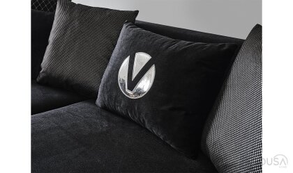 Medusa Home Mobilya - Premier White Dörtlü Koltuk