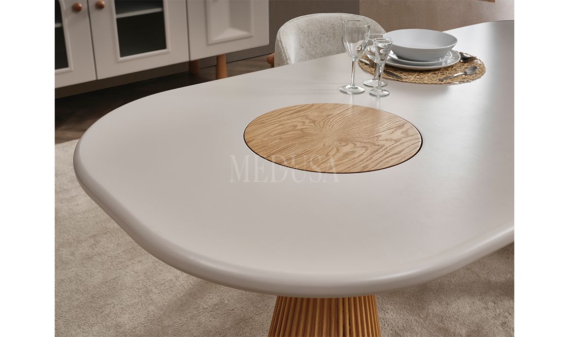 Medusa Home Mobilya - Prenses Bohem Yemek Masası