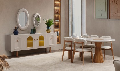 Medusa Home - Prenses Bohem Yemek Odası Medusa Home - Prenses Bohem Yemek Odası