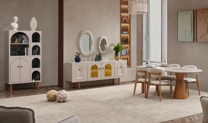 Medusa Home Mobilya - Prenses Bohem Yemek Odası