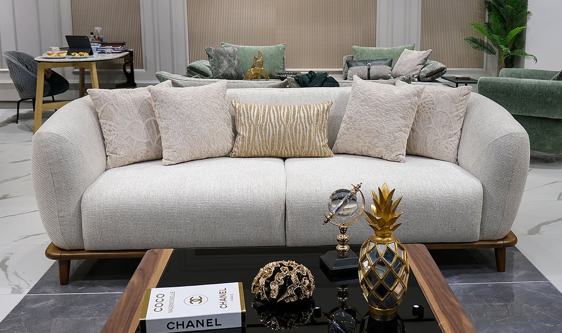 Medusa Home Mobilya - Prestia Üçlü Koltuk