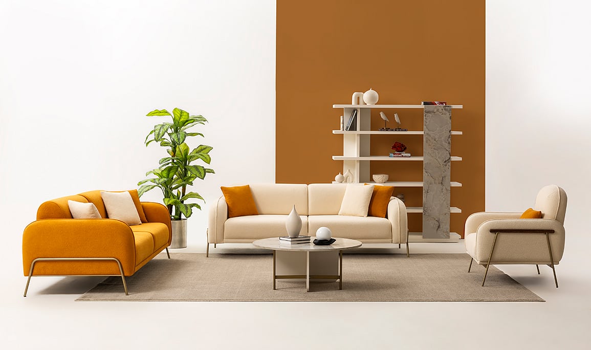 Medusa Home Mobilya - Pufa Koltuk Takımı