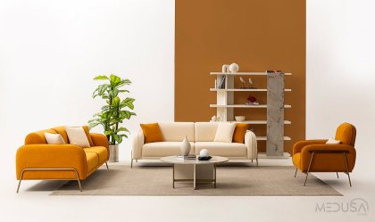 Medusa Home Mobilya - Pufa Koltuk Takımı