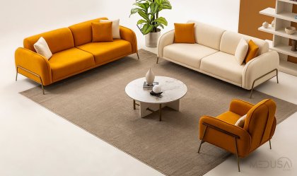 Medusa Home Mobilya - Pufa Koltuk Takımı