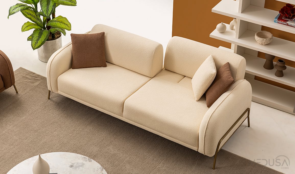 Medusa Home Mobilya - Pufa Umber Koltuk Takımı