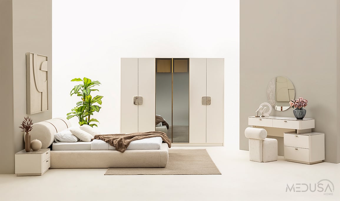 Medusa Home Mobilya - Pufa Yatak Odası