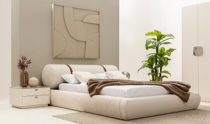 Medusa Home Mobilya - Pufa Yatak Odası
