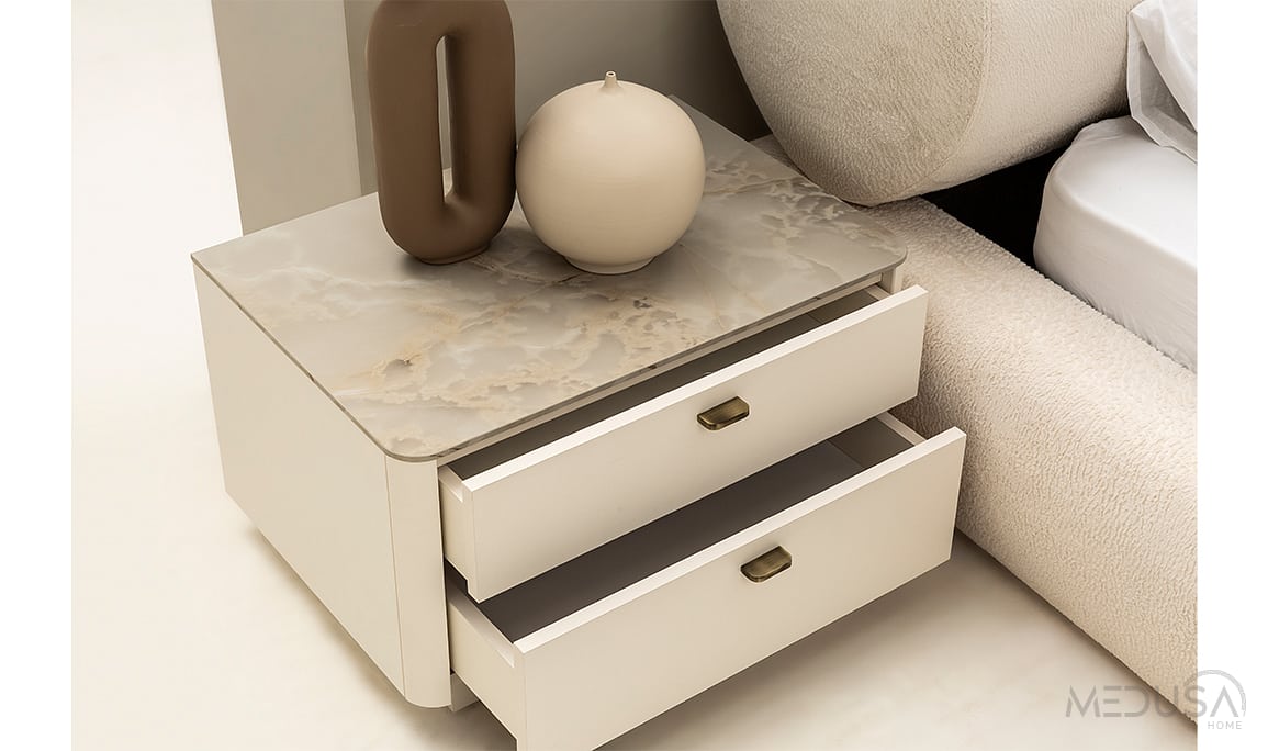 Medusa Home Mobilya - Pufa Yatak Odası