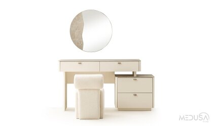 Medusa Home Mobilya - Pufa Yatak Odası