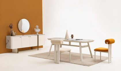 Medusa Home Mobilya - Pufa Yemek Odası