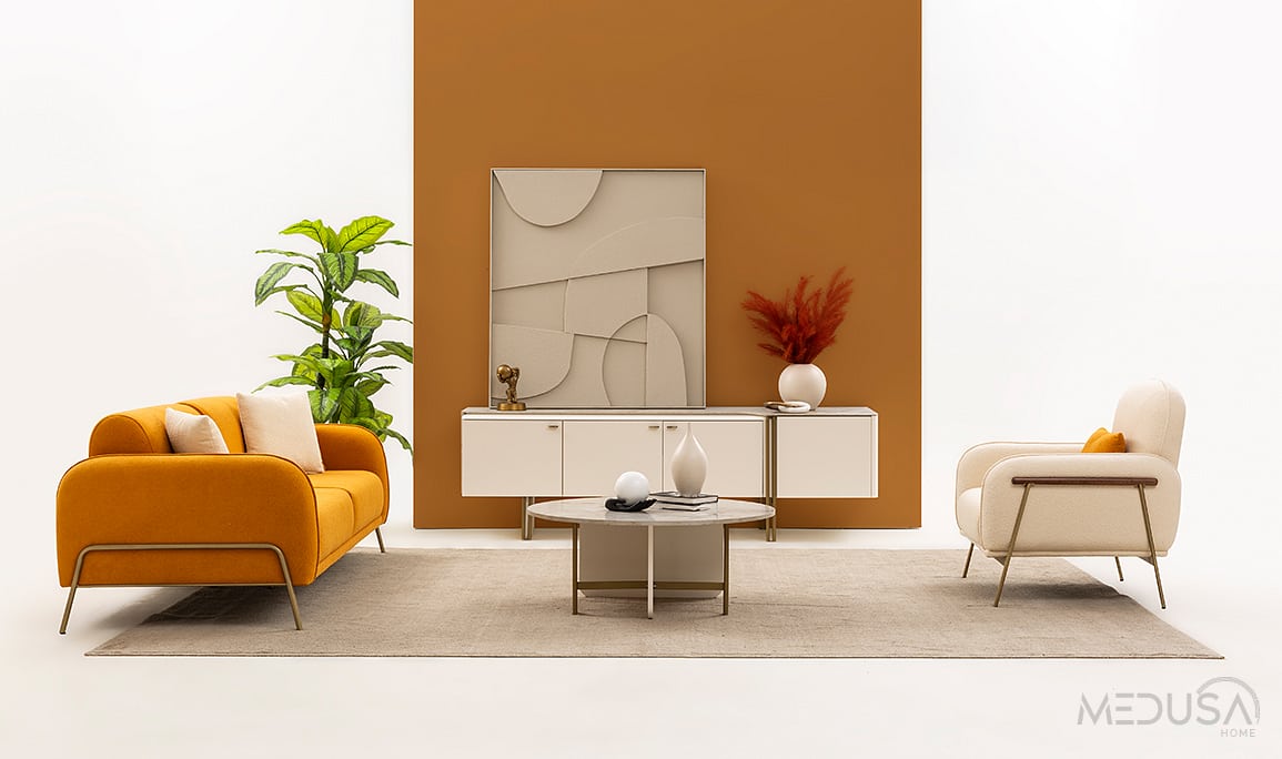 Medusa Home Mobilya - Pufa Yemek Odası