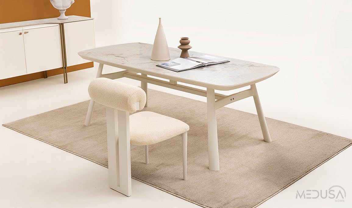 Medusa Home Mobilya - Pufa Yemek Odası