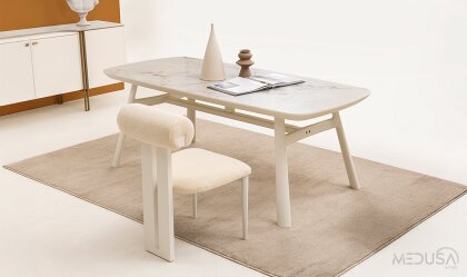 Medusa Home Mobilya - Pufa Yemek Odası