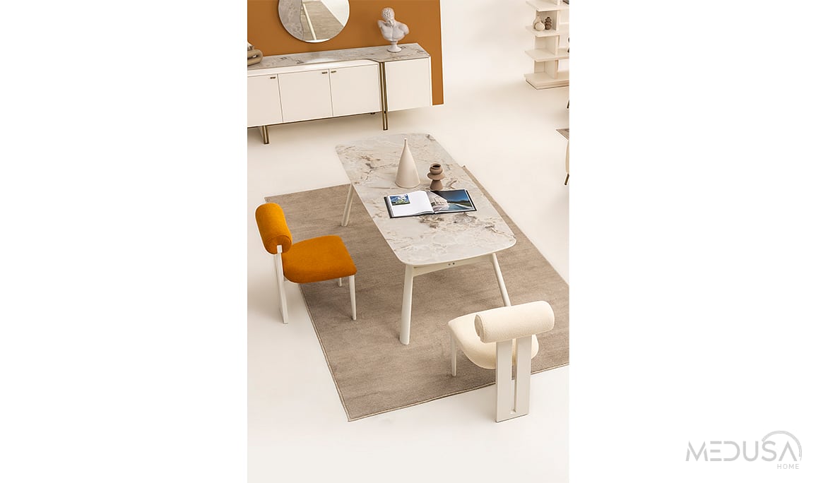 Medusa Home Mobilya - Pufa Yemek Odası