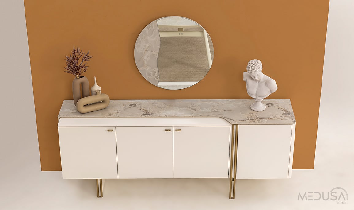 Medusa Home Mobilya - Pufa Yemek Odası