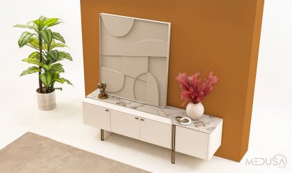 Medusa Home Mobilya - Pufa Yemek Odası