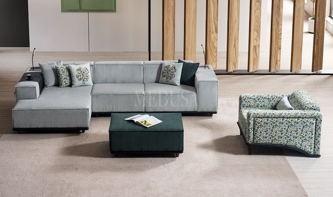Medusa Home Mobilya - Puffy Köşe Takımı