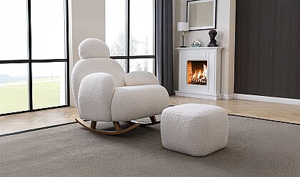 Medusa Home Mobilya - Puffy Sallanır Berjer