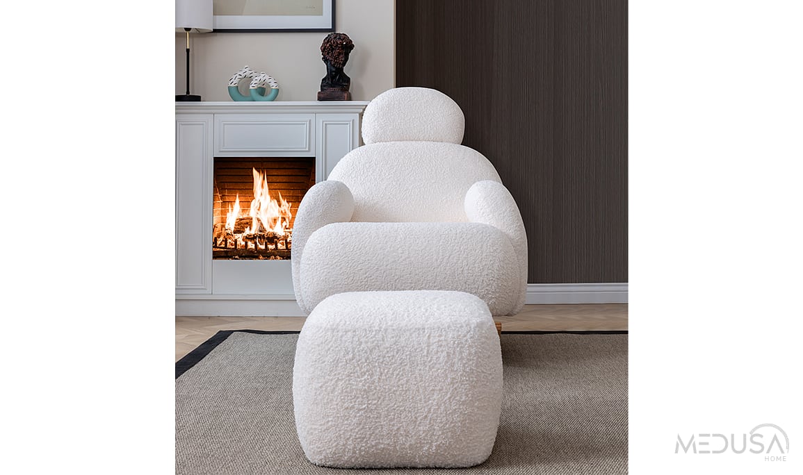 Medusa Home Mobilya - Puffy Sallanır Berjer