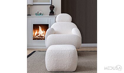 Medusa Home Mobilya - Puffy Sallanır Berjer