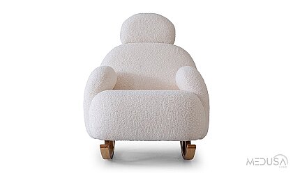 Medusa Home Mobilya - Puffy Sallanır Berjer